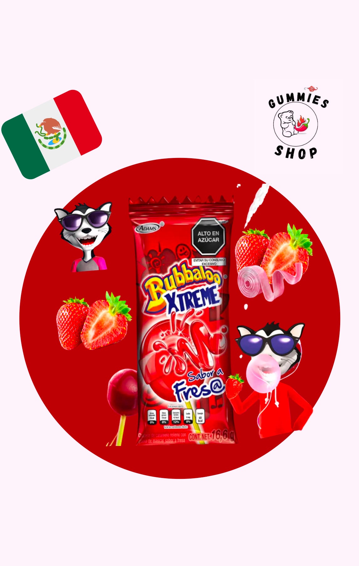 Bubbalo xtreme fresa 🍓