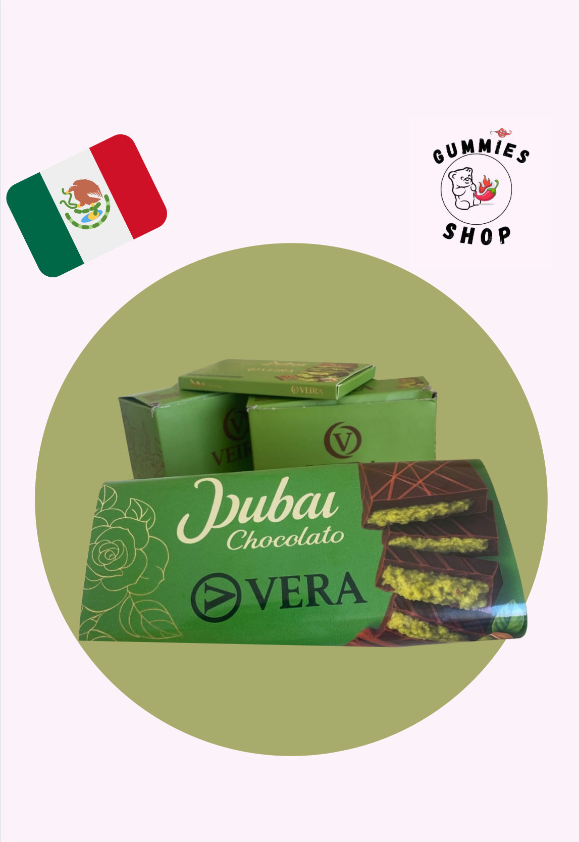Chocolate dubai 350g🍫 (Gigante)