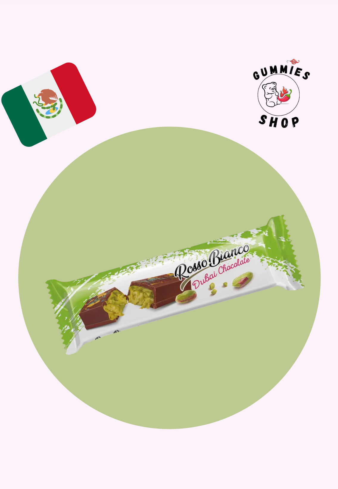 Chocolate dubai rosso